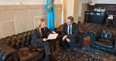 Rapporti San Marino–Italia, vertice a Palazzo Begni: annunciata la visita del viceministro Leo