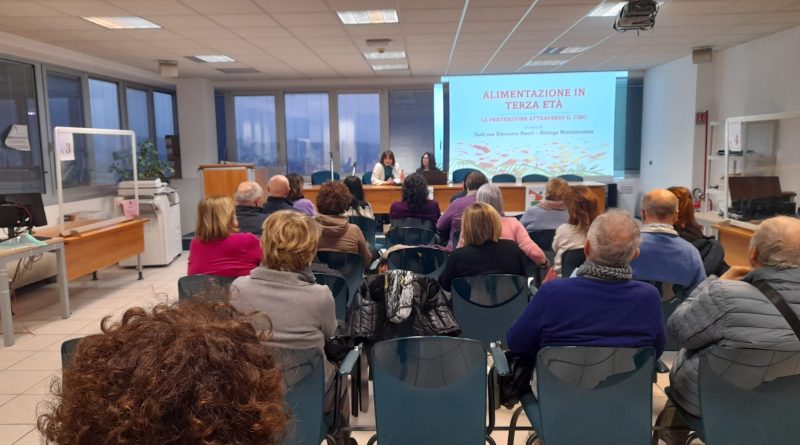 FNPS CDLS avvia le iniziative dedicate alla terza età: con la nutrizionista Eleonora Bucci si parla di corretti stili alimentari per prevenire le patologie più comuni