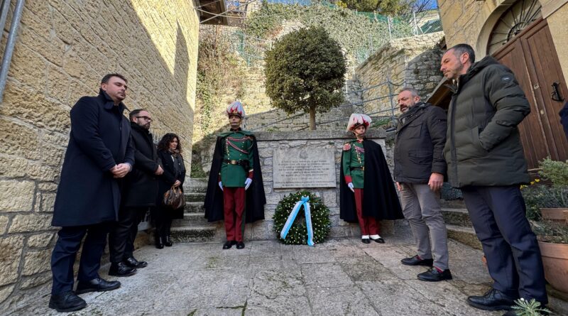 La Repubblica di San Marino Commemora la Giornata della Memoria
