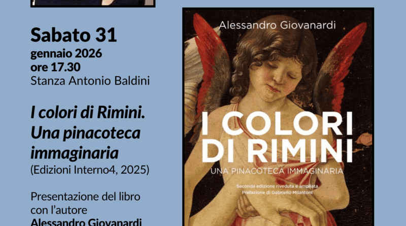 La Baldini presenta “I colori di Rimini. Una pinacoteca immaginaria” di Alessandro Giovanardi