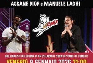 Locomix on stage – Serata di stand-up comedy