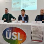 Antonio Morri e Davide Bagnaresi relatori alla conferenza USL su storie di rifugiati ebrei a San Marino. Una bugia diventa meravigliosa quando salva una vita