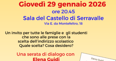 ORIENTARSI – Incontro a Serravalle con: Elena Guidi, insegnante, autrice del libro “Orientarsi – L’arte di trovare il tuo Sole”.
