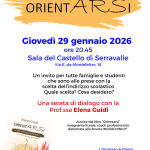 “Orientarsi”. Incontro sulle scelte scolastiche presso la sala del Castello di Serravalle