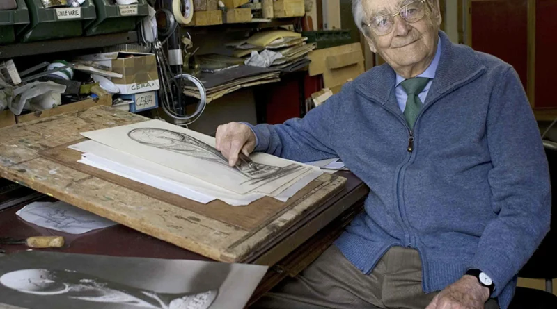 La Coppa del Mondo di calcio è una scultura nata a Milano. Una targa per ricordare l’artista Silvio Gazzaniga