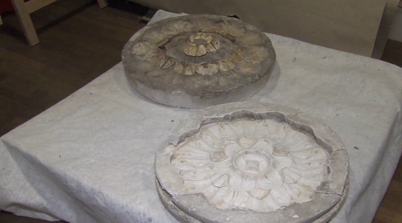 Tornano alla luce gli stampi delle decorazioni della Basilica e della Chiesa di San Pietro