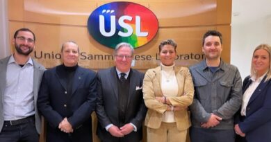 L’Ambasciatore di Italia a San Marino Fabrizio Colaceci in visita presso la sede USL