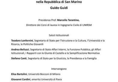 Contributo allo studio delle Riforme Costituzionali nella Repubblica di San Marino