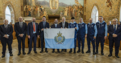 Rafael Mini ricevuto in udienza dalla Reggenza, presentata la delegazione ufficiale per Milano-Cortina 2026