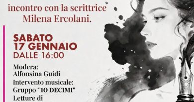 Incontro con la scrittrice Milena Ercolani