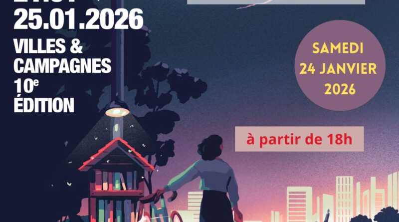 L’Alliances Françaises  presente alle “Serate della lettura” sabato 24, dalle 18 in poi