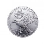 Un falco su argento per la prima emissione numismatica 2026 di Poste San Marino