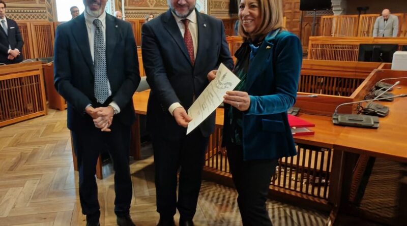Diritto e istituzioni: San Marino conferisce l’onorificenza di Sant’Agata alla professoressa Maria Alessandra Sandulli