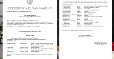 Scuole di San Marino, approvato il calendario 2026-2027: partenza a metà settembre