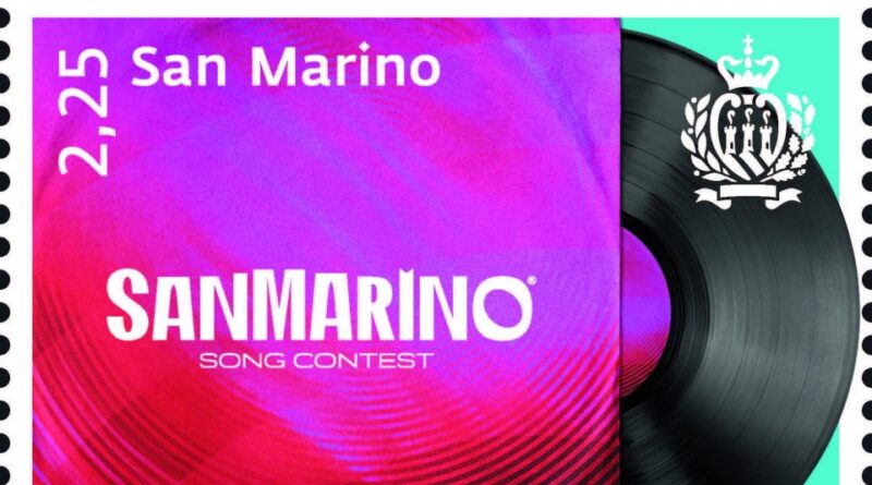 San Marino Song Contest e la serie “Europa” aprono le emissioni filateliche 2026