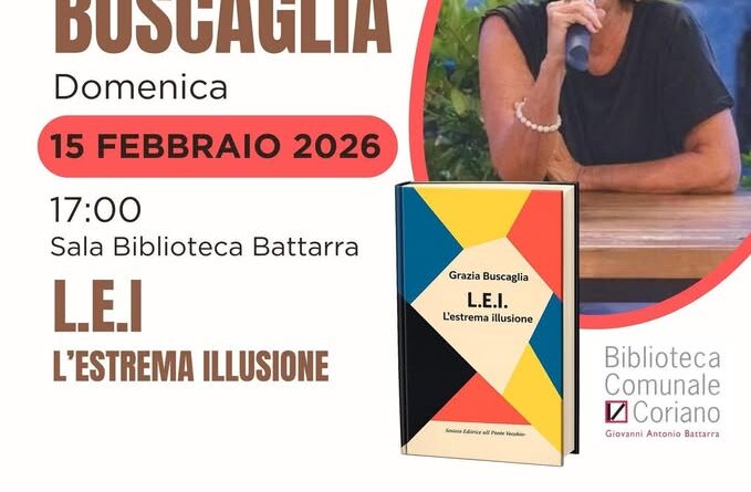 Incontro con l’autore. Alla biblioteca di Coriano, Grazia Buscaglia