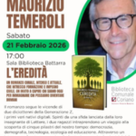 Domani a Coriano la presentazione del romanzo “L’eredità” di Maurizio Temeroli