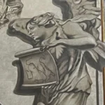 Un angelo troppo somigliante a Giorgia Meloni: il restauro in una chiesa romana finisce al centro della polemica