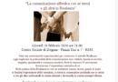 San Marino. Conferenza sulla “Biodanza” al Centro sociale di Dogana