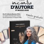 San Marino. Incontro con l’autore alla libreria Boccino d’Oro, che ospita Paola Barbato