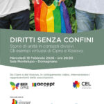 San Marino. Associazione 121, invito all’evento: “Diritti senza confini, storie di unità in contesti divisivi. Gli esempi virtuosi di Cipro e Kosovo”