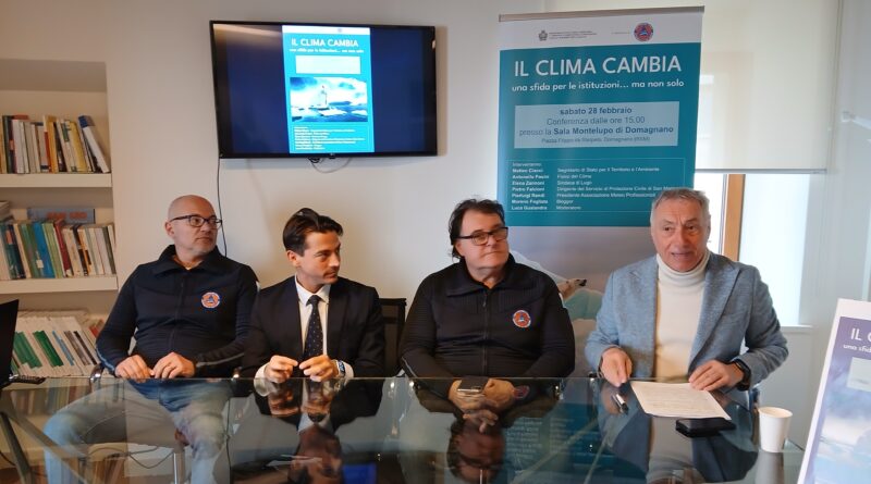 San Marino. “Il cima cambia” conferenza pubblica con le istituzioni e i professionisti del settore. Intanto la Protezione Civile attiva un centro di raccolta dati