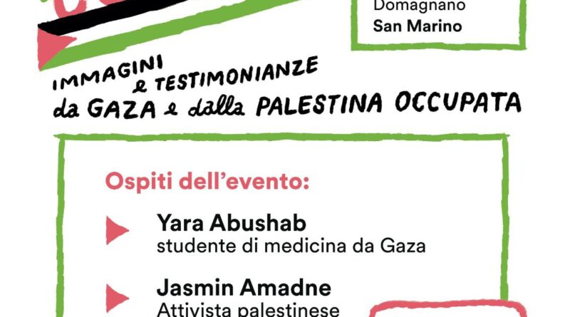 San Marino per la Palestina: confronto sulla diaspora e sul diritto al ritorno