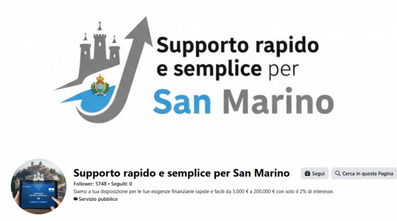 San Marino. Ignoti usano una falsa pagina Facebook e loghi istituzionali per ordire una truffa