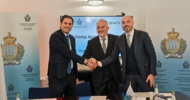Accordo BYD-San Marino: via alla sperimentazione energetica
