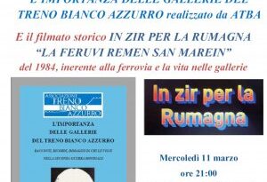 San Marino. Presentazione del libro di ATBA “L’IMPORTANZA DELLE GALLERIE DEL TRENO BIANCO AZZURRO”