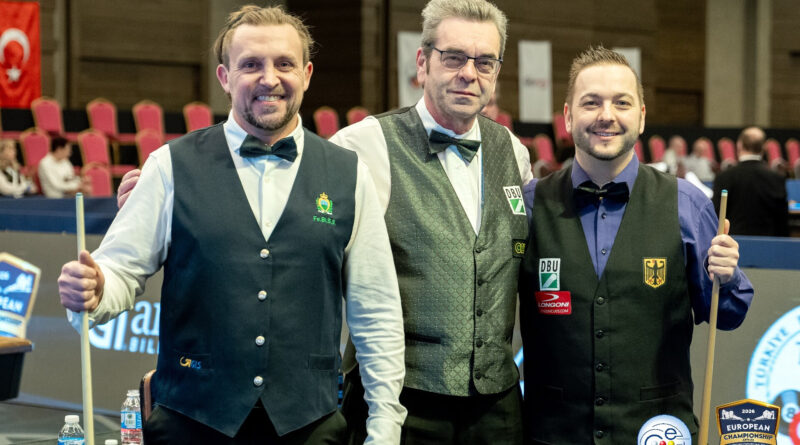 San Marino. Storico bronzo agli Europei di biliardo sportivo per Alfredo Torre Rossini