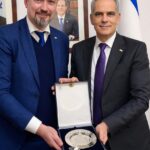 Il Presidente dell’Associazione San Marino–Israele Andrej Ceccoli incontra l’Ambasciatore Jonathan Peled