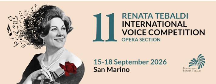 San Marino.11a edizione Renata Tebaldi International Voice Competition, aperte le iscrizioni
