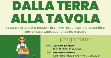 San Marino. “Dalla terra alla tavola” una conferenza pubblica per promuovere un modello alimentare di qualità e di benessere