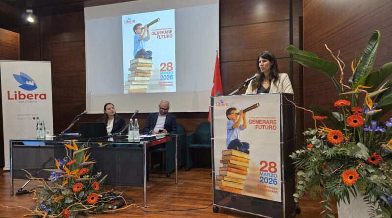 San Marino. Giulia Muratori all’assemblea programmatica di Libera: “Non serve una scossa, ma più responsabilità e concretezza”