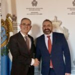 Accordo UE–San Marino, Falcone (FI-PPE) in visita nella Repubblica. Incontro con il Segretario di Stato Beccari. «Avanti sul percorso di integrazione europea»