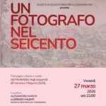 Società di Studi Storici per il Montefeltro: “Un fotografo nel Seicento”  il 27 marzo a Pennabilli
