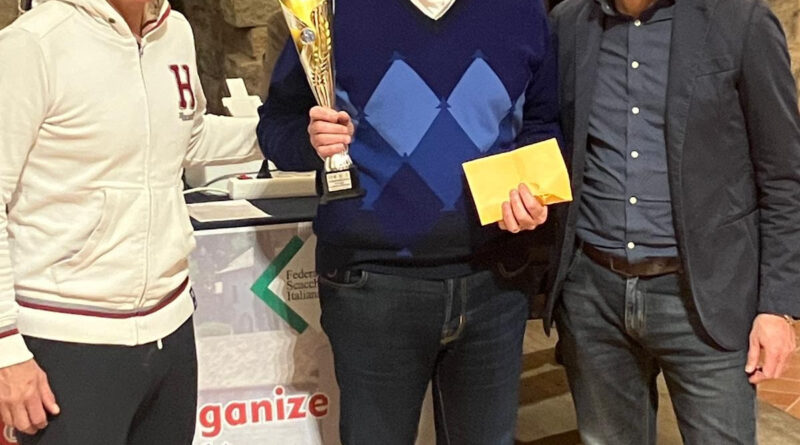 Scacchi. Buone prove per i sammarinesi al Festival Internazionale di Gubbio, Ezio Righi primo negli Over 65