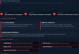 San Marino. Security Awareness e gestione del rischio informatico: a Domagnano un evento formativo dedicato agli Studi Professionali