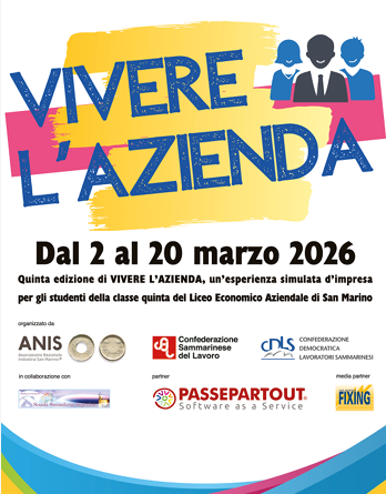 San Marino. Avviata l’edizione 2025 di “VIVERE L’AZIENDA”