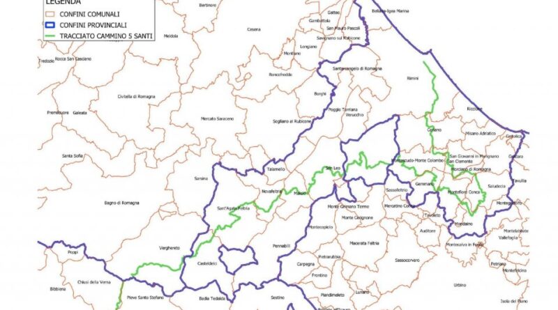 Nasce il “Percorso dei Cinque Santi”. Prima tappa: da Rimini a Coriano, tra spiritualità, paesaggio e cammini storici