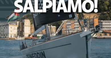 La Global Sumud Flotilla riparte da Ancona. A bordo medici, costruttori ed educatori