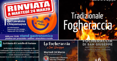 San Marino. Tutto pronto nei Castelli per l’accensione dei fuochi della Madonna