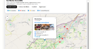 Attiva-Mente. Collaborazione al progetto San Marino Accessibile – Mappa civica dell’accessibilità