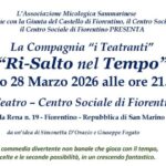 San Marino. Al Centro sociale di Fiorentino: “Ri-salto nel tempo” spettacolo teatrale a fini benefici