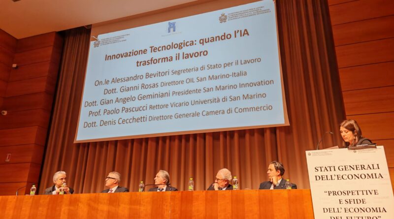 San Marino. Stati Generali dell’Economia: il Kursaal diventa l’hub del futuro. Si chiude la seconda giornata tra energia, impresa e innovazione