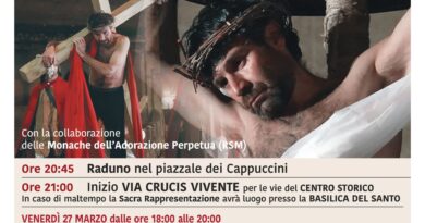 Via Crucis Vivente 2026 nel Centro Storico di San Marino Città