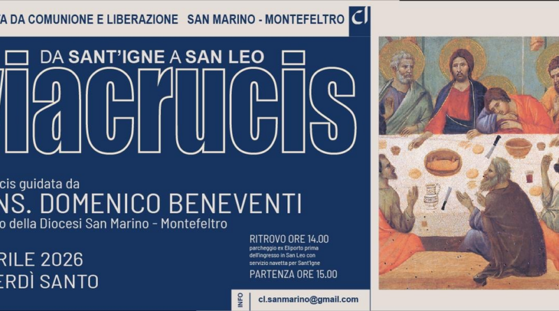 Via Crucis da Sant’Igne a San Leo guidata dal Vescovo