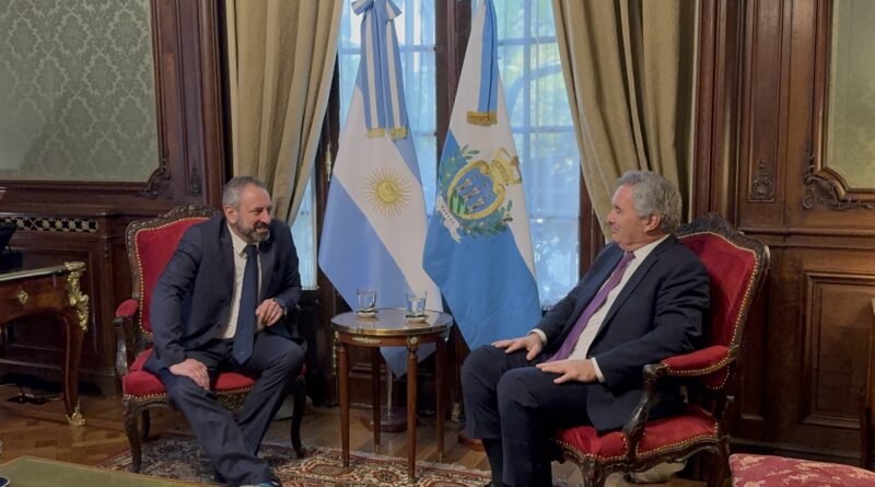 San Marino. Visita ufficiale del Segretario di Stato agli Esteri Luca Beccari in Argentina