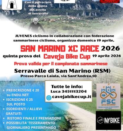 San Marino. In arrivo al parco Laiala il Cross-Country Bike Cup